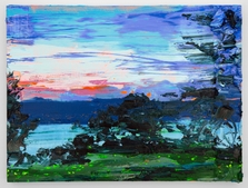 Twilight Hudson with Fireflies