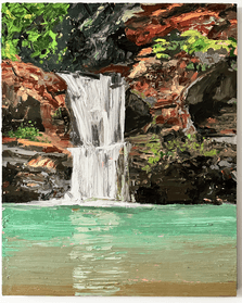 Falls, Early Spring