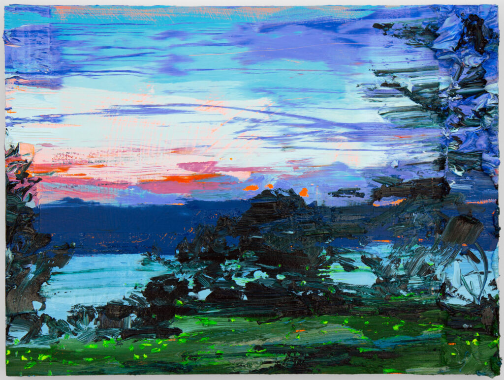 Twilight Hudson with Fireflies